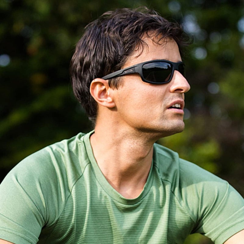BEALER Store Polarized Sports Sunglasses for Men Lightweight TR90 Frame Sun Glasses Driving Cycling Fishing UV Protection Shades - Image 2